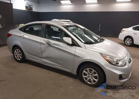 2012 Hyundai Accent Gls из США, поврежденный, VIN KMHCT4AE7CU222193